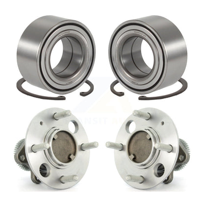 [Avant + Arrière] Kit de Roulement de roue pour Hyundai Sonata Kia Optima Magentis Non-ABS K70-101552