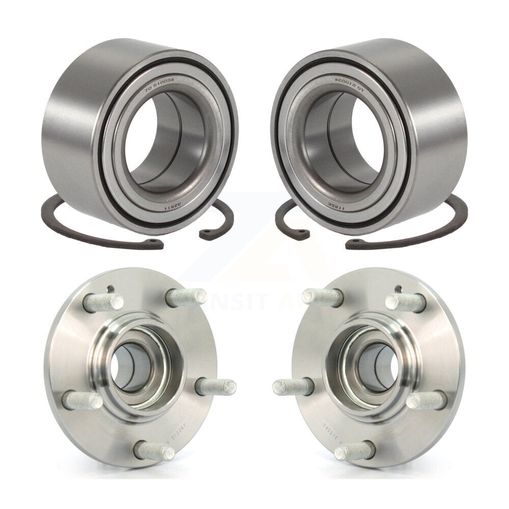 [Avant + Arrière] Kit de Roulement de roue pour Kia Sportage Hyundai Tucson FWD K70-101556