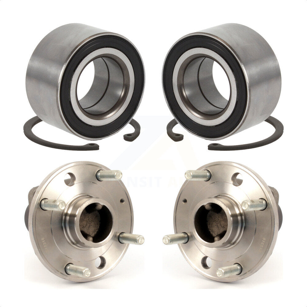 [Avant + Arrière] Kit de Roulement de roue pour Suzuki Forenza Reno Chevrolet Optra K70-101566 par Kugel