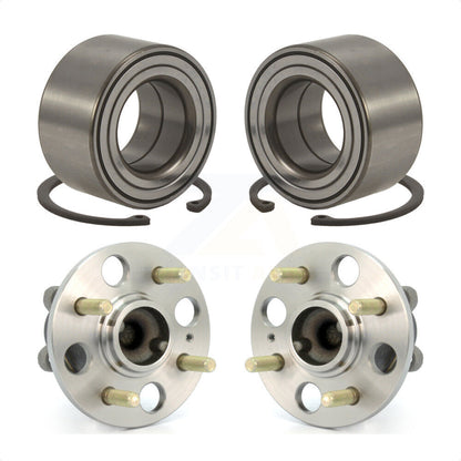 [Avant + Arrière] Kit de Roulement de roue pour Hyundai Accent Kia Rio Rio5 K70-101569 par Kugel