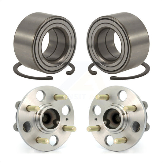 [Avant + Arrière] Kit de Roulement de roue pour Hyundai Accent Kia Rio Rio5 K70-101569 par Kugel