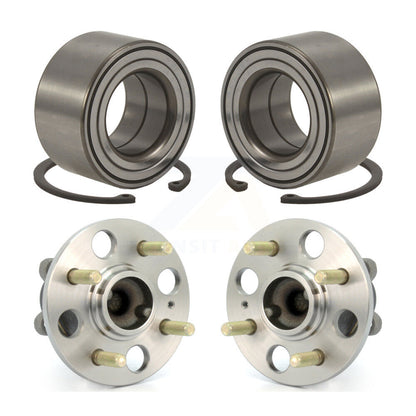 [Avant + Arrière] Kit de Roulement de roue pour Hyundai Accent Kia Rio Rio5 K70-101569