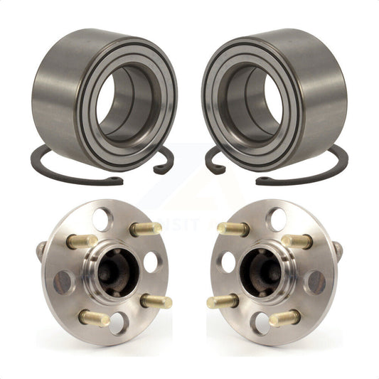 [Avant + Arrière] Kit de Roulement de roue pour Hyundai Accent Kia Rio Rio5 Non-ABS K70-101570 par Kugel