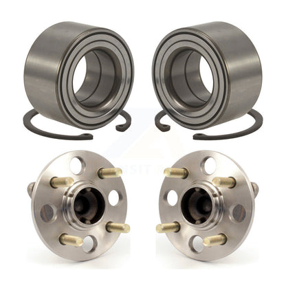 [Avant + Arrière] Kit de Roulement de roue pour Hyundai Accent Kia Rio Rio5 Non-ABS K70-101570