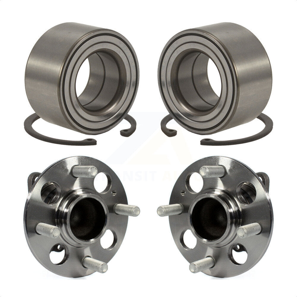 [Avant + Arrière] Kit de Roulement de roue pour 2012-2017 Hyundai Accent K70-101571 par Kugel