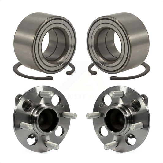 [Avant + Arrière] Kit de Roulement de roue pour 2012-2017 Hyundai Accent K70-101571 par Kugel