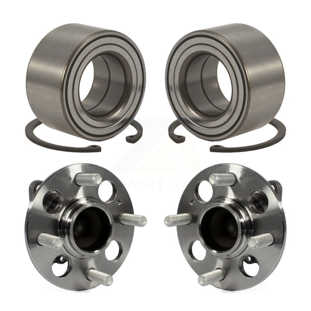 [Avant + Arrière] Kit de Roulement de roue pour 2012-2017 Hyundai Accent K70-101571