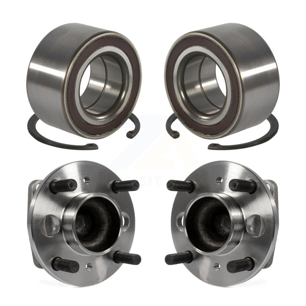 [Avant + Arrière] Kit de Roulement de roue pour 2011-2013 Ford Fiesta K70-101573