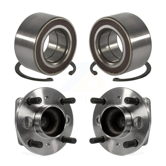 [Avant + Arrière] Kit de Roulement de roue pour 2011-2013 Ford Fiesta K70-101573