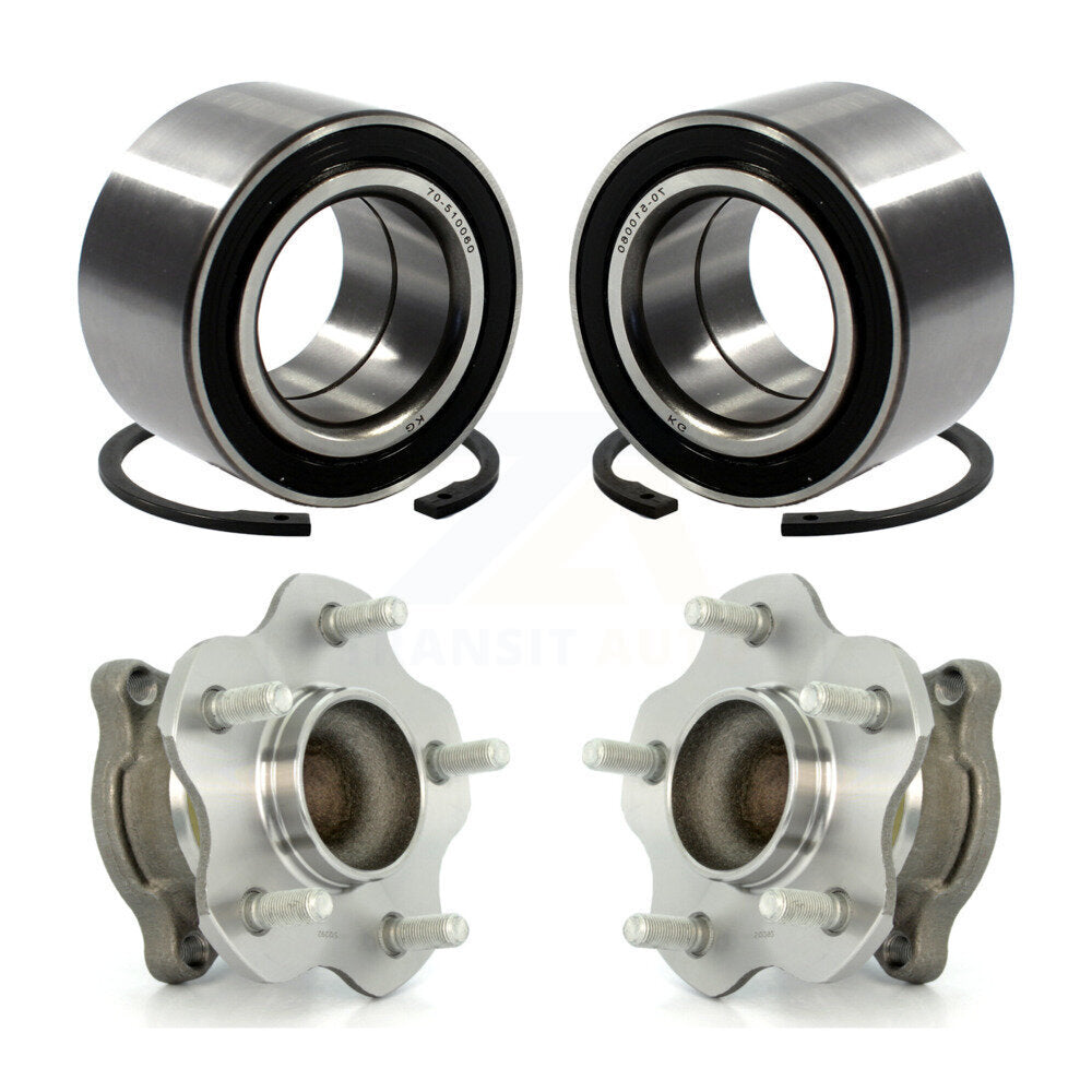 [Avant + Arrière] Kit de Roulement de roue pour Nissan Altima Maxima K70-101577