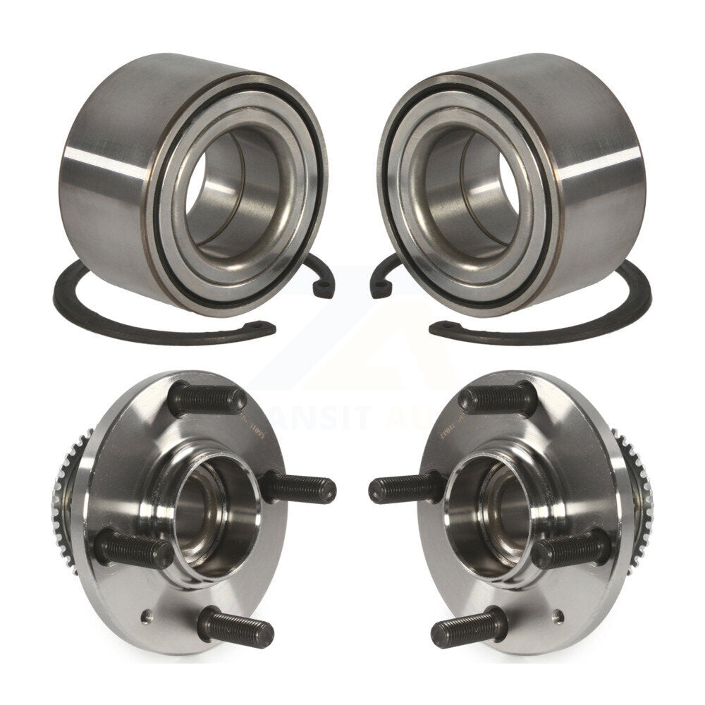 [Avant + Arrière] Kit de Roulement de roue pour 2002-2007 Mitsubishi Lancer ES K70-101578