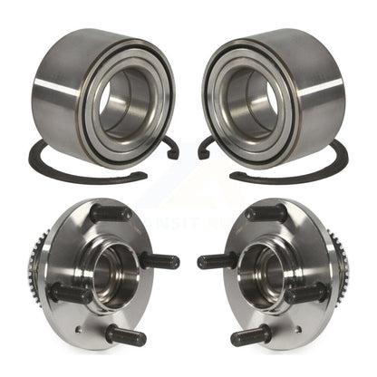 [Avant + Arrière] Kit de Roulement de roue pour 2002-2007 Mitsubishi Lancer ES K70-101578