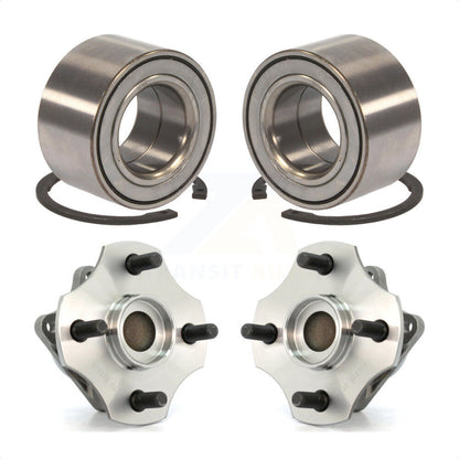 [Avant + Arrière] Kit de Roulement de roue pour 2000-2005 Toyota Echo Non-ABS K70-101581 par Kugel