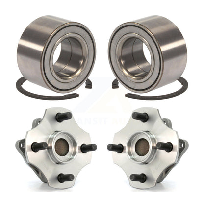 [Avant + Arrière] Kit de Roulement de roue pour 2000-2005 Toyota Echo Non-ABS K70-101581