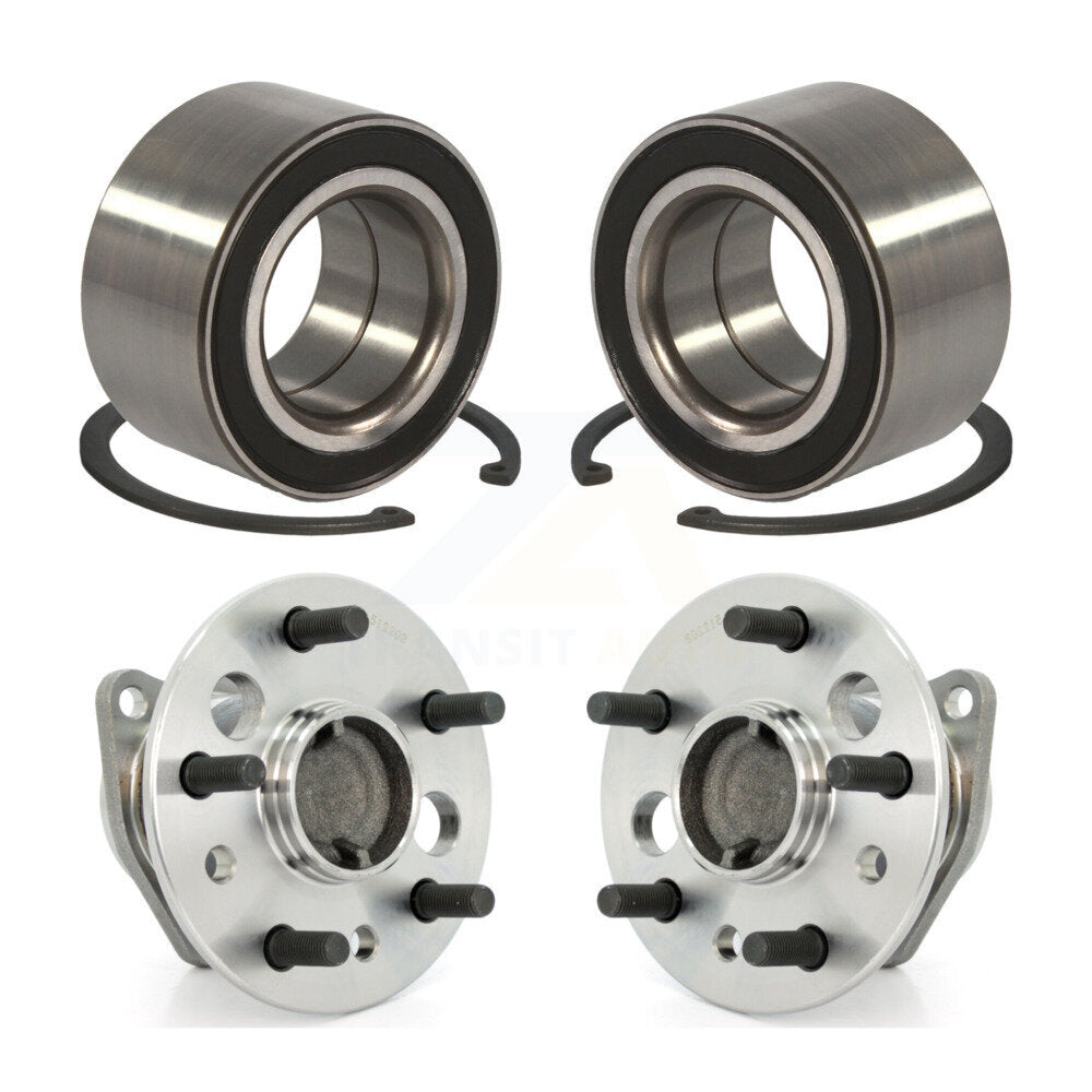 [Avant + Arrière] Kit de Roulement de roue pour 2004 Toyota Camry Non-ABS Excluding Vehicles Manufactured In Japan K70-101582