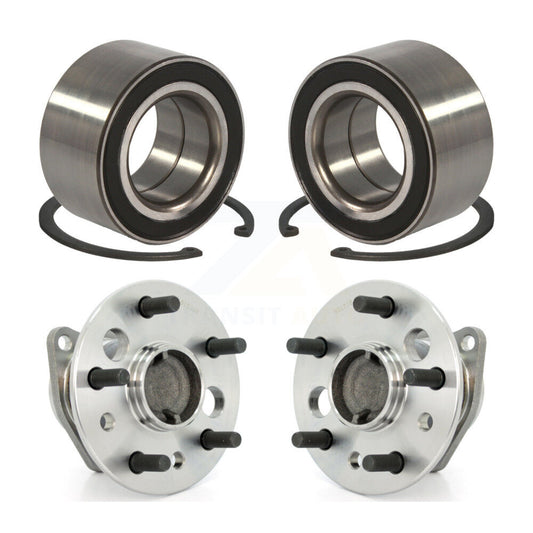 [Avant + Arrière] Kit de Roulement de roue pour 2004 Toyota Camry Non-ABS Excluding Vehicles Manufactured In Japan K70-101582