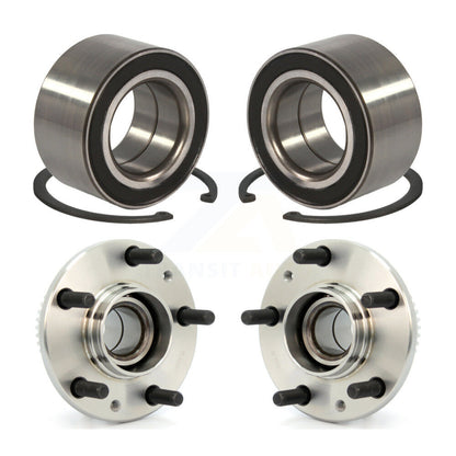 [Avant + Arrière] Kit de Roulement de roue pour 2006-2007 Mazda 6 Mazdaspeed K70-101583