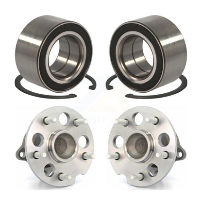 [Avant + Arrière] Kit de Roulement de roue pour 2004-2010 Toyota Sienna FWD K70-101584