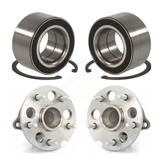 [Avant + Arrière] Kit de Roulement de roue pour 2004-2010 Toyota Sienna FWD K70-101584
