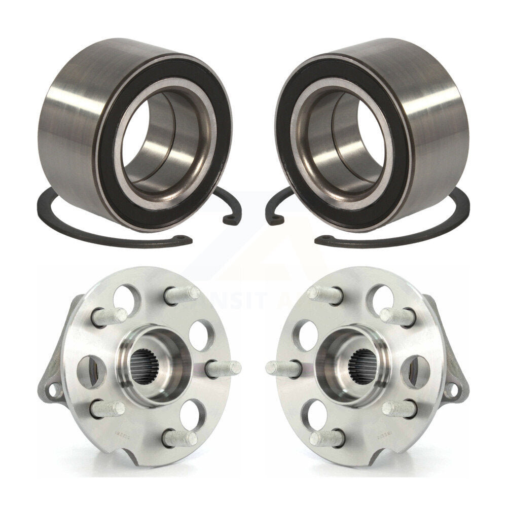 [Avant + Arrière] Kit de Roulement de roue pour 2004-2010 Toyota Sienna AWD K70-101585