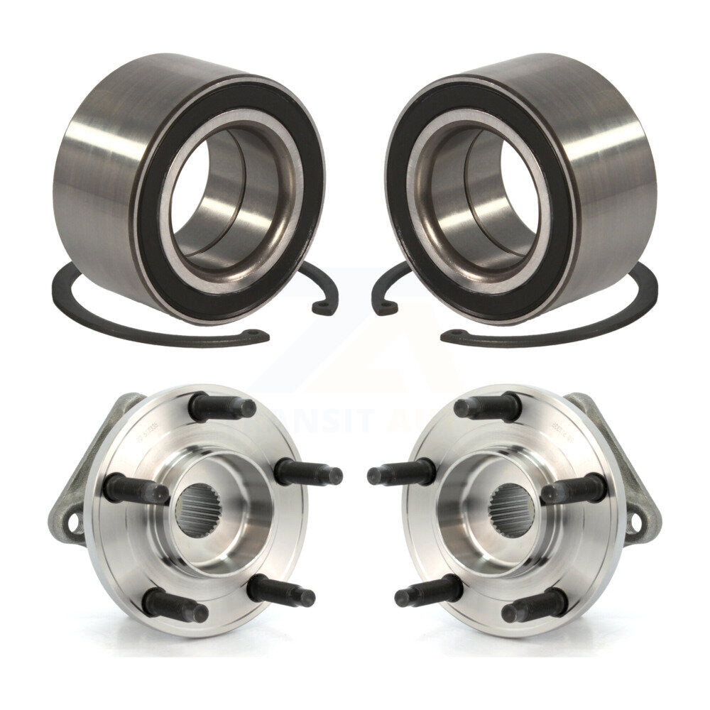 [Avant + Arrière] Kit de Roulement de roue pour 2007-2010 Ford Edge Lincoln MKX AWD K70-101588