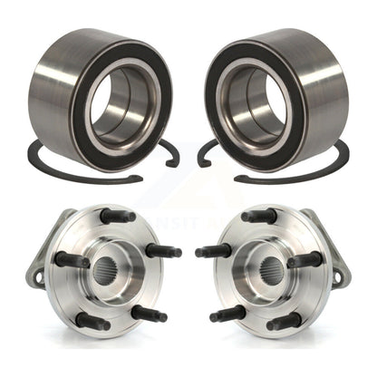 [Avant + Arrière] Kit de Roulement de roue pour 2007-2010 Ford Edge Lincoln MKX AWD K70-101588