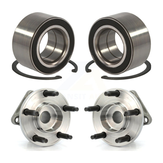 [Avant + Arrière] Kit de Roulement de roue pour 2007-2010 Ford Edge Lincoln MKX AWD K70-101588