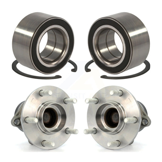 [Avant + Arrière] Kit de Roulement de roue pour 2007-2012 Mazda CX-7 FWD K70-101589