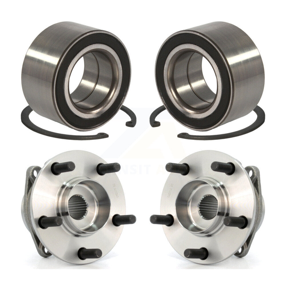 [Avant + Arrière] Kit de Roulement de roue pour 2007-2012 Mazda CX-7 AWD K70-101590