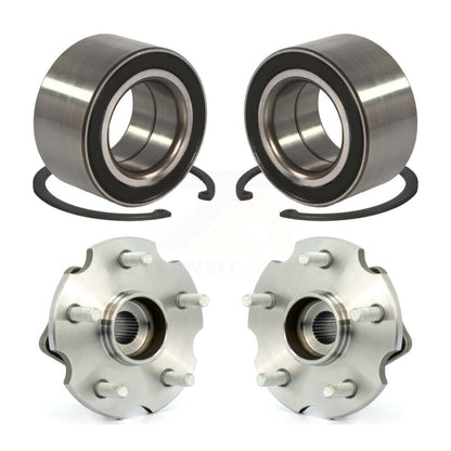 [Avant + Arrière] Kit de Roulement de roue pour Toyota Matrix Pontiac Vibe AWD avec 2.4L K70-101593