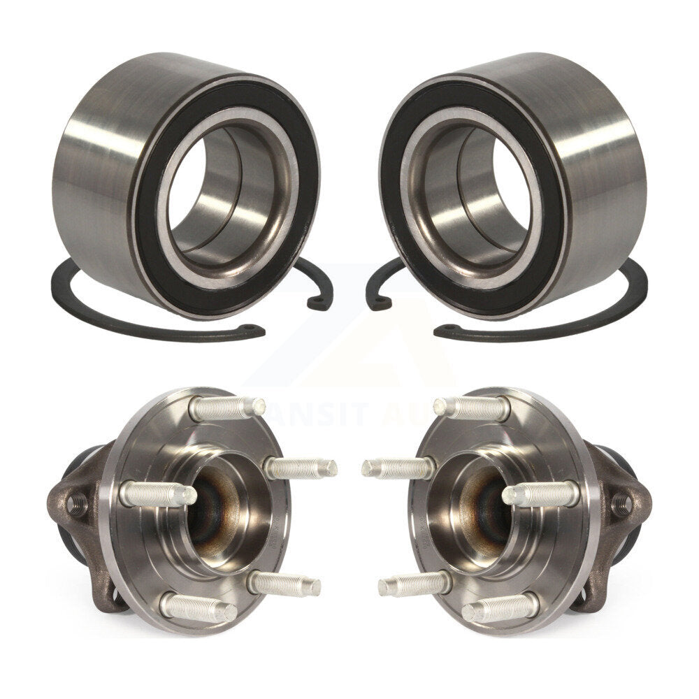 [Avant + Arrière] Kit de Roulement de roue pour 2009-2010 Ford Edge Lincoln MKX FWD K70-101599