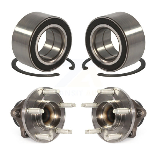 [Avant + Arrière] Kit de Roulement de roue pour 2009-2010 Ford Edge Lincoln MKX FWD K70-101599