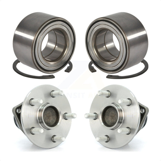 [Avant + Arrière] Kit de Roulement de roue pour 2003-2008 Toyota Corolla Matrix Pontiac Vibe K70-101600 par Kugel