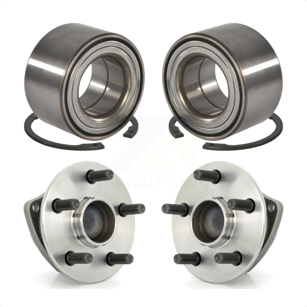 [Avant + Arrière] Kit de Roulement de roue pour Toyota Corolla Matrix Pontiac Vibe Celica K70-101601 par Kugel