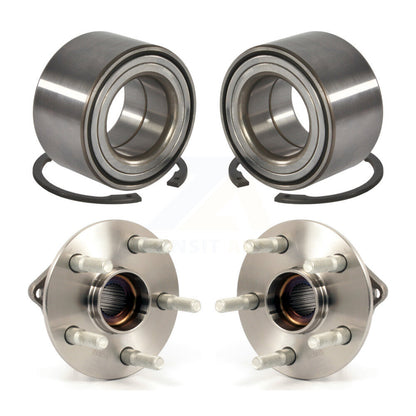 [Avant + Arrière] Kit de Roulement de roue pour 2003-2006 Toyota Matrix Pontiac Vibe AWD K70-101604