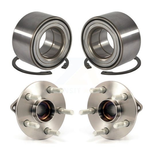 [Avant + Arrière] Kit de Roulement de roue pour 2003-2006 Toyota Matrix Pontiac Vibe AWD K70-101604