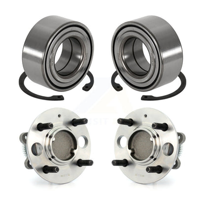 [Avant + Arrière] Kit de Roulement de roue pour Hyundai Sonata Kia Optima Magentis 4-Wheel ABS K70-101610