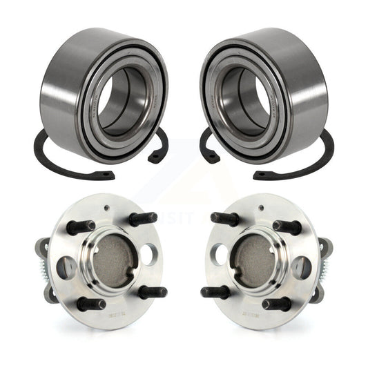 [Avant + Arrière] Kit de Roulement de roue pour Hyundai Sonata Kia Optima Magentis 4-Wheel ABS K70-101610