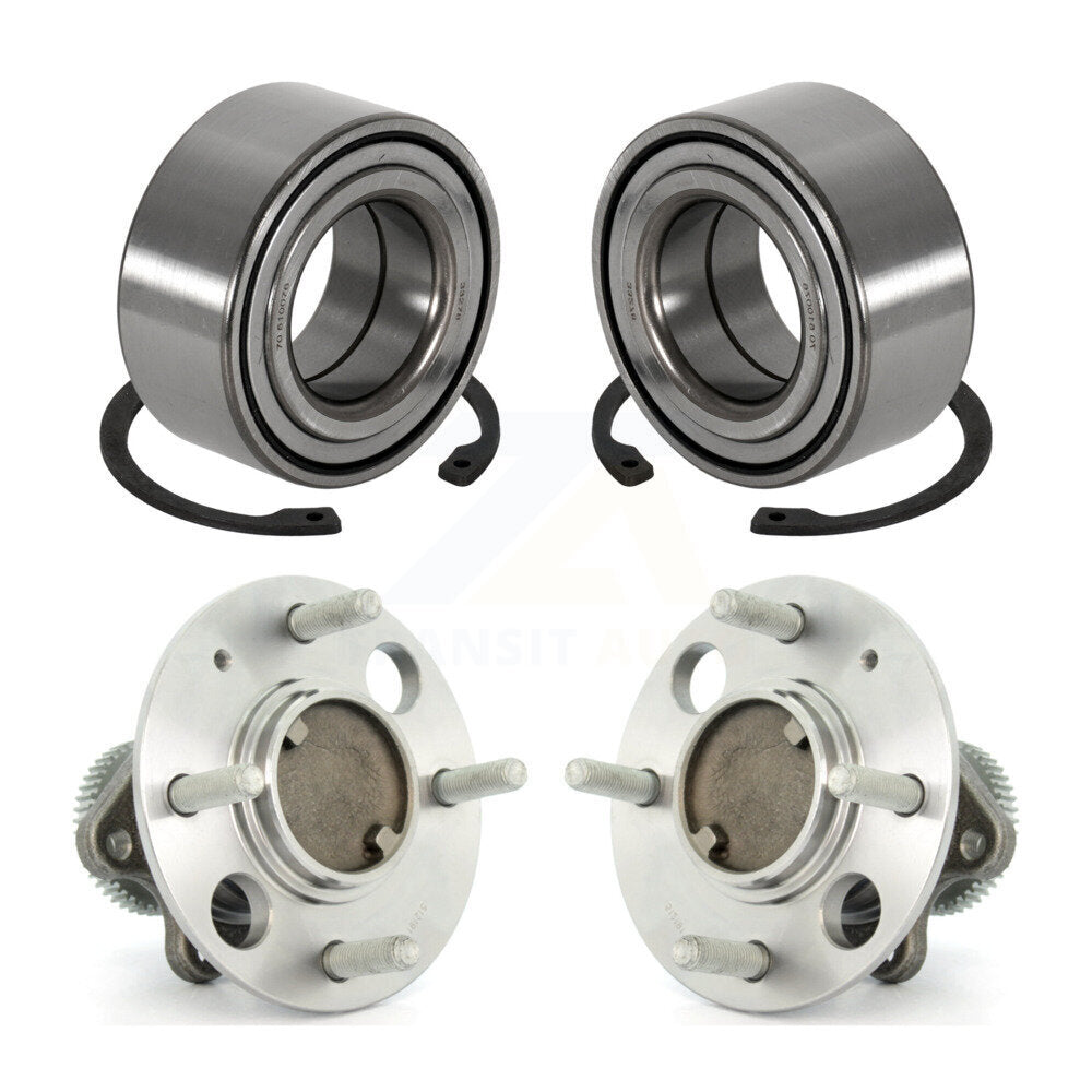 [Avant + Arrière] Kit de Roulement de roue pour Hyundai Sonata Kia Optima Magentis Non-ABS K70-101611