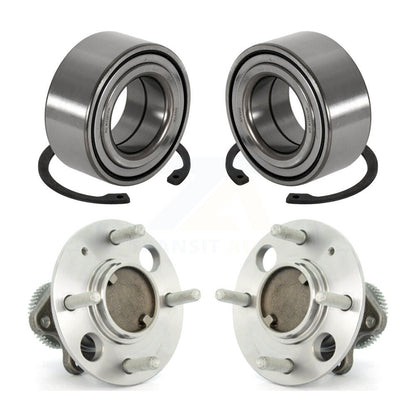 [Avant + Arrière] Kit de Roulement de roue pour Hyundai Sonata Kia Optima Magentis Non-ABS K70-101611