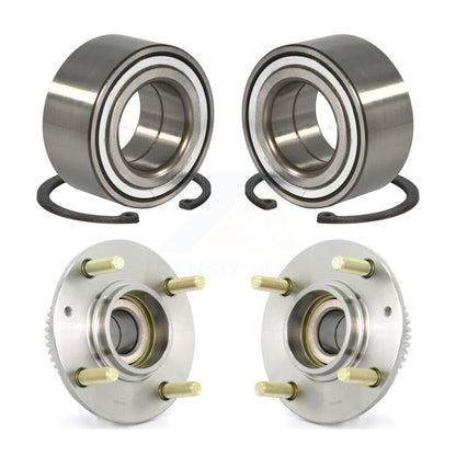 [Avant + Arrière] Kit de Roulement de roue pour Hyundai Elantra Kia Spectra Spectra5 4-Wheel ABS K70-101616