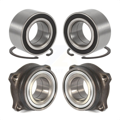 [Avant + Arrière] Kit de Roulement de roue pour Mercedes-Benz E350 E320 E500 E550 S450 E280 K70-101621 par Kugel