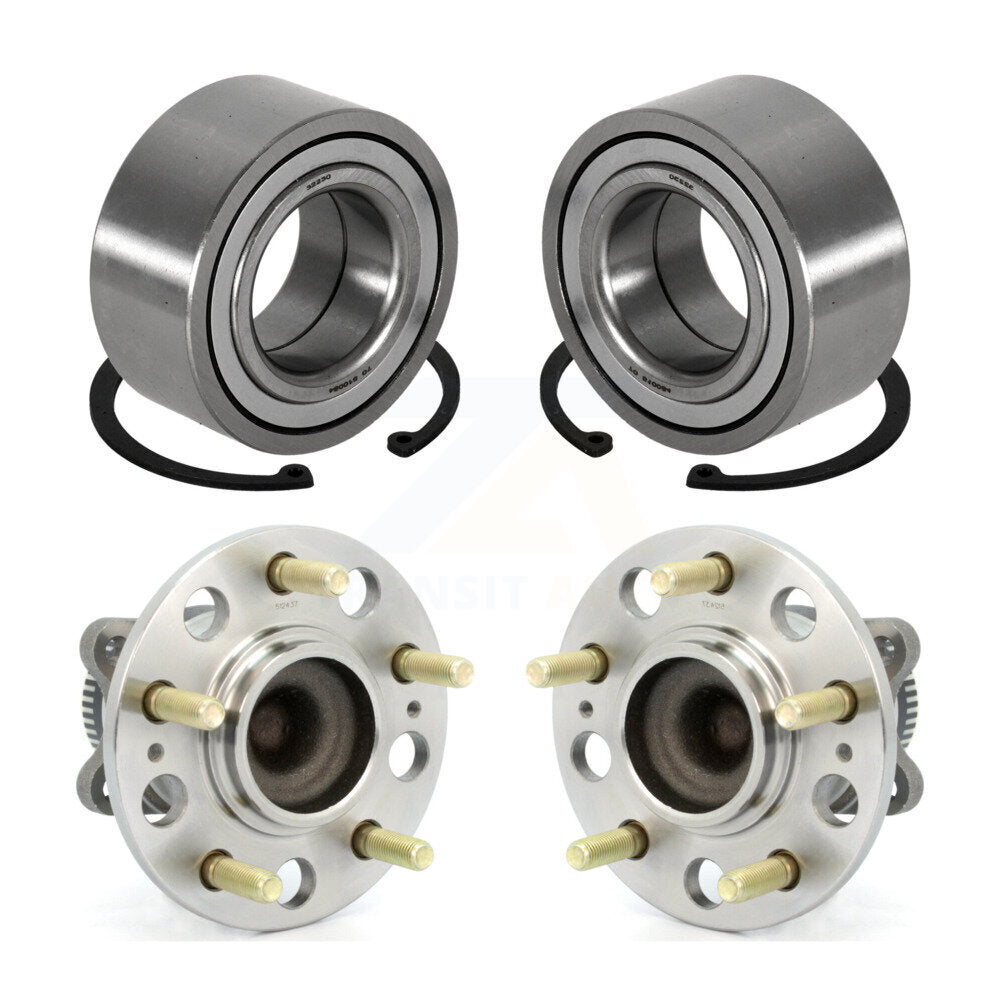[Avant + Arrière] Kit de Roulement de roue pour 2011 Hyundai Azera K70-101623