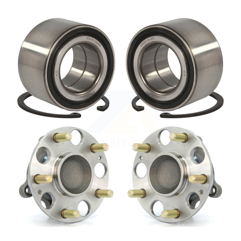 [Avant + Arrière] Kit de Roulement de roue pour Honda Civic K70-101625