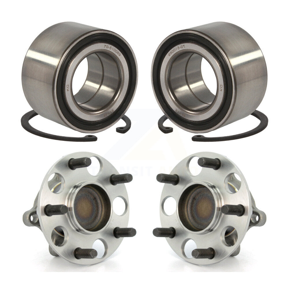 [Avant + Arrière] Kit de Roulement de roue pour Honda Civic K70-101626
