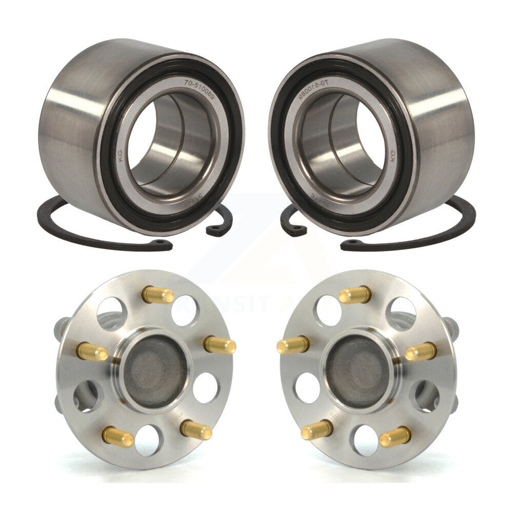 [Avant + Arrière] Kit de Roulement de roue pour Honda Civic K70-101627