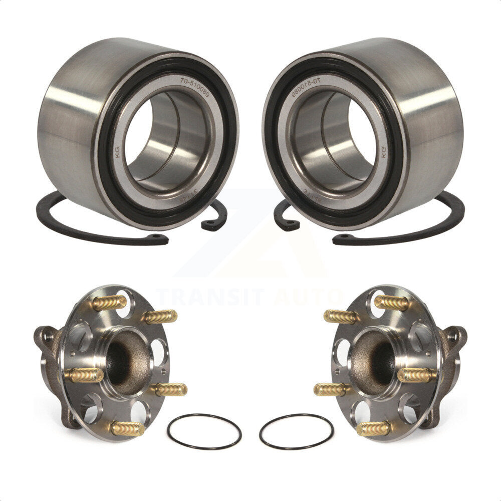 [Avant + Arrière] Kit de Roulement de roue pour Honda Civic K70-101630 par Kugel