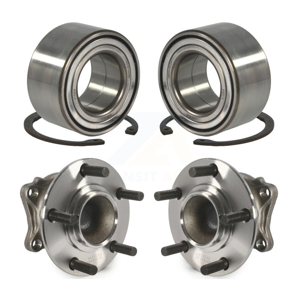 [Avant + Arrière] Kit de Roulement de roue pour Mitsubishi Outlander FWD K70-101636