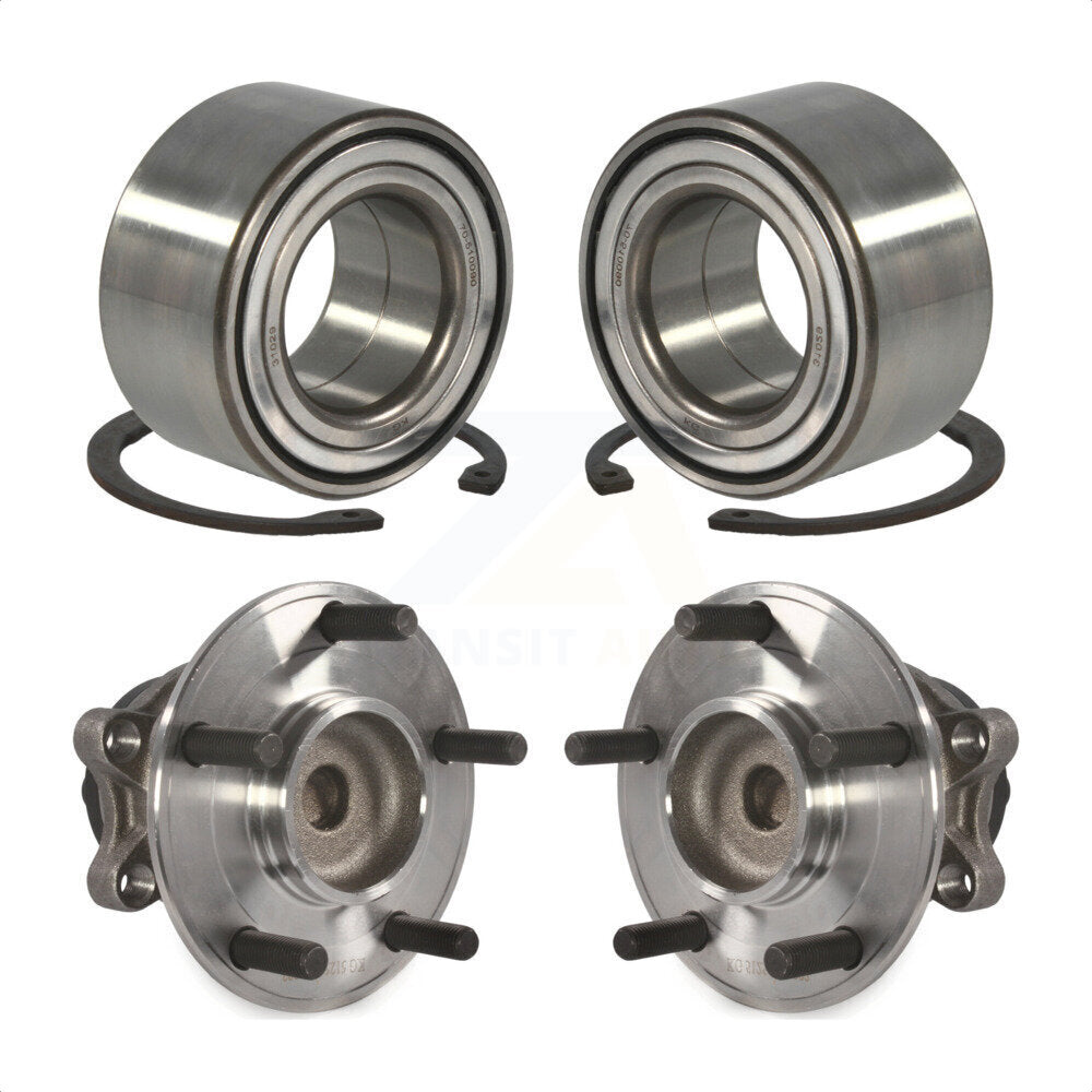 [Avant + Arrière] Kit de Roulement de roue pour Mitsubishi Outlander Sport RVR FWD K70-101641 par Kugel