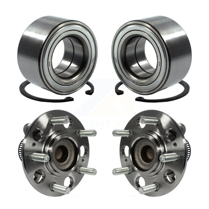 [Avant + Arrière] Kit de Roulement de roue pour 2008-2010 Hyundai Elantra Non-ABS K70-101647